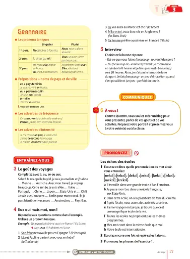 Le Nouveau Taxi. Niveau 2. Livre de l'élève + DVD-ROM - фото 19