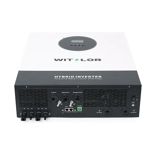 Гібридний інвертор Witslor HF11048-B, 1Ф-11kW, 48V, 200-400V, MPPT 90-500VDC, PV 500VDC, 19 kg - фото 4