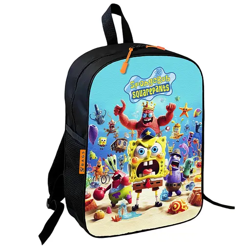 Шкільний рюкзак дитячий Губка Боб + Сумка для взуття спортивної форми рюкзак-мішок для хлопчика (01686) - фото 5