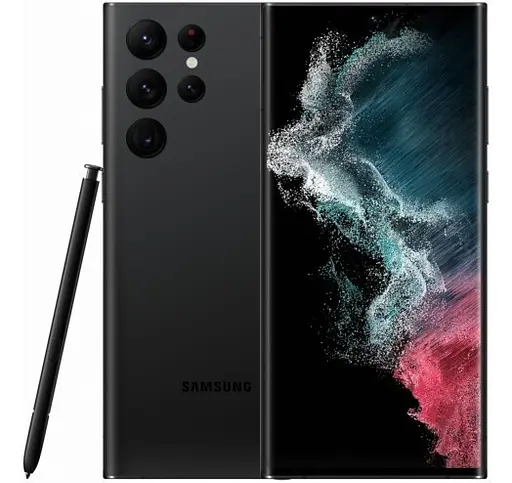 Смартфон Samsung S22 Ultra SM-S908B/DS 2SIM 8/128GB Phantom Black