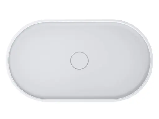 Умивальник Miraggio Marta 750 matt 0000729, Білий матовий - фото 3