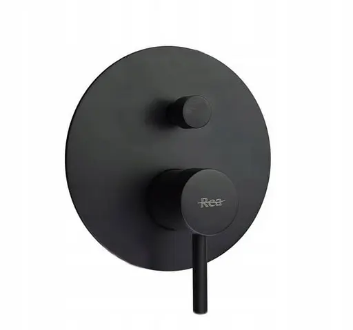 Душова система Rea Lungo black + BOX чорний матовий REA-P4112, Чорний матовий - фото 4