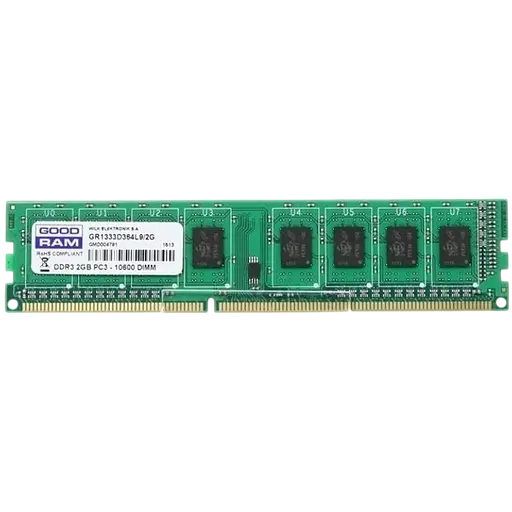Оперативна пам'ять GoodRam 2GB DDR3 1333MHz (GR1333D364L9/2G)