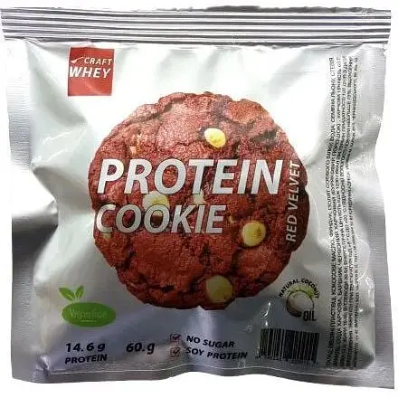 Протеїнове печиво Craft Whey Protein Cookie 60 грам, Red Velvet