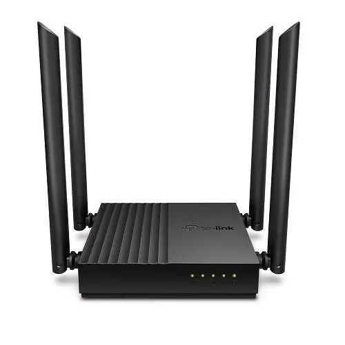 Роутер TP-LINK Archer C64, чорний, Wi-Fi 802.11 ac, до 1167 Mb/s, 2.4/5GHz, 4 LAN 10/100/1000 Mb/s, RJ45 10/100/1000Mb/s, 4 - фото 1