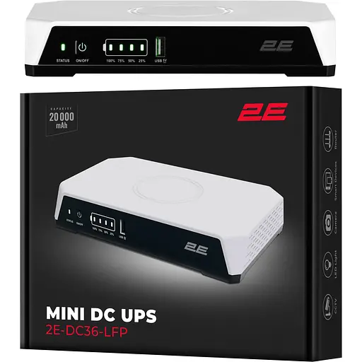 Источник бесперебойного питания 2E Mini DC 36Вт, LFP - фото 9