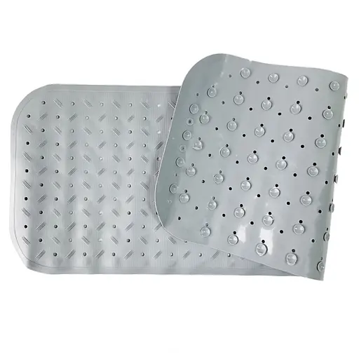 Килимок у ванну на присосках MGZ-0901(Grey) 35х95 см - фото 2