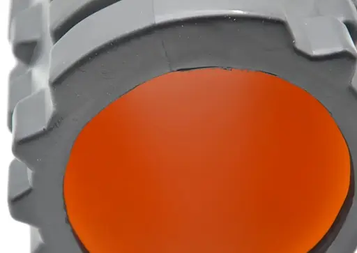 Масажний ролик (роллер) PowerPlay 4025 Massage Roller Чорно-помаранчевий (33x15 см) (PP_4025_Black/Orange) - фото 7