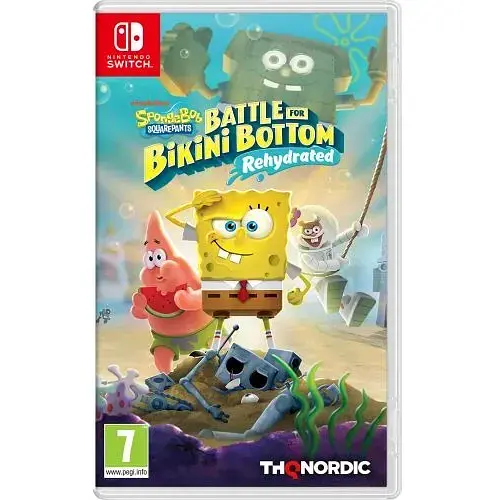 Гра SpongeBob SquarePants Battle for Bikini Bottom - Rehydrated (російська версія) (Nintendo Switch)