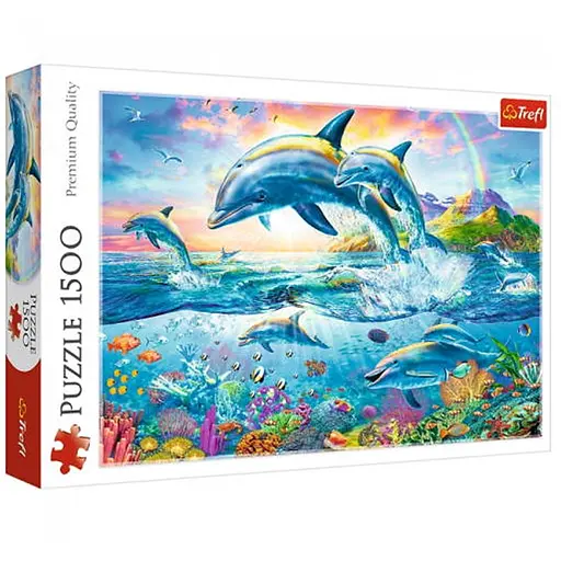 Пазл Trefl Дельфіни 1500 ел. (26162) - фото 1