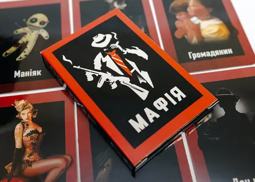Настільна гра Fun Games Shop Мафія пластикова (Mafia) (укр.) (58263) - фото 2