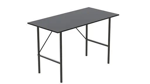 Стіл письмовий Line Тайм Ferrum-decor 750x1000x500 Чорний метал ДСП Сосна Кембра 16 мм (FRD-104866) - фото 4