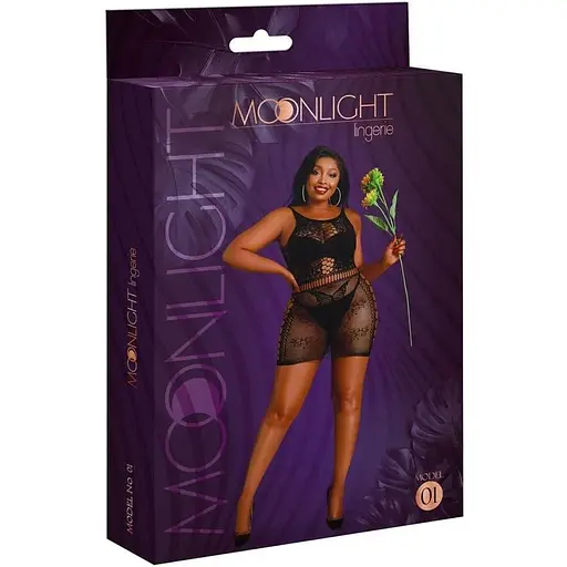 Сукня Moonlight Model 01 Black Plus size - фото 5