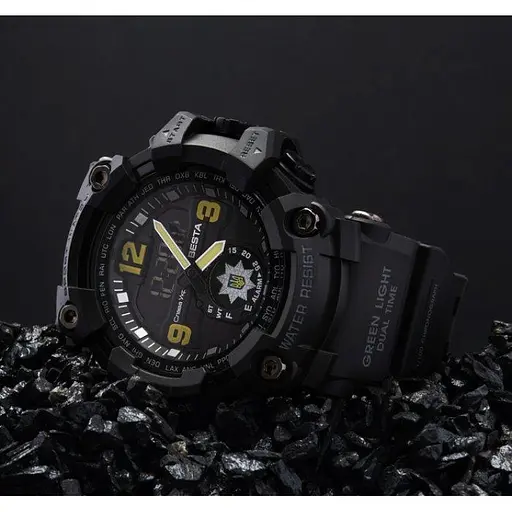 Мужские наручные часы Besta Police (Черные) - фото 6