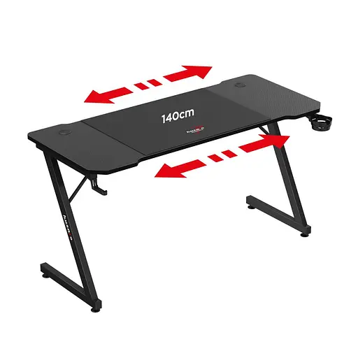 Комп'ютерний стіл Huzaro Hero 3.3 Black - фото 6