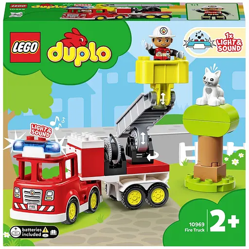 Уцінка. Конструктор LEGO DUPLO Пожежна машина, 21 деталей (10969)