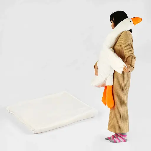 Мягкая игрушка Гусь-плед, 90 см, плед MTT-186950-40 - фото 2