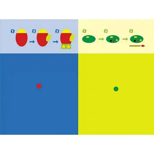 Навчальна книга "Навчалочка: Збери картинку з наклейок. Рівень 3" АРТ 19603U укр - фото 4