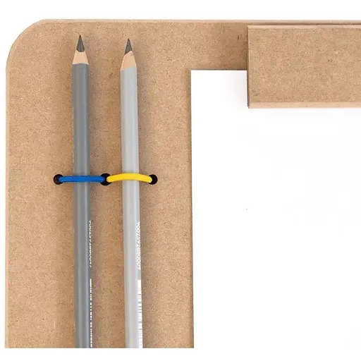 Планшет Rosa Studio с магнитным зажимом А4, 33x36 см МДФ - фото 3