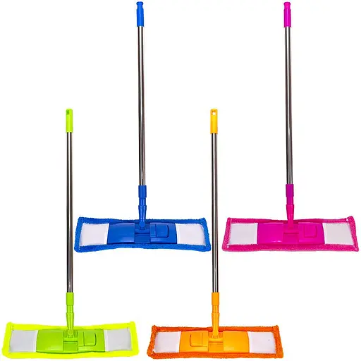 Швабра для підлоги мікрофібра 122см, насадка 44*14см X2-234