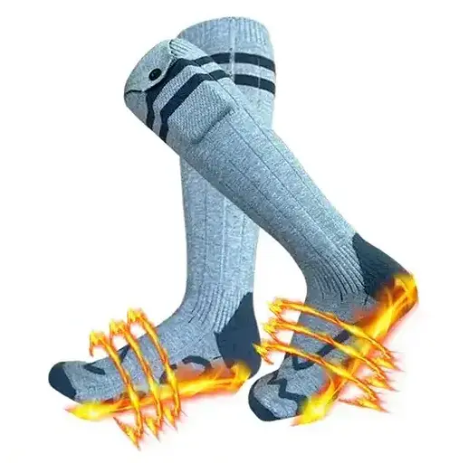 Шкарпетки з підігрівом ZBHSWZ07 без блоку живлення 38-44р. (Сірі)