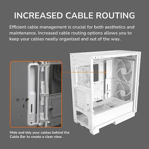 Корпус Cougar Airface FLO RGB White (AIRFACE FLO RGB White) - фото 10