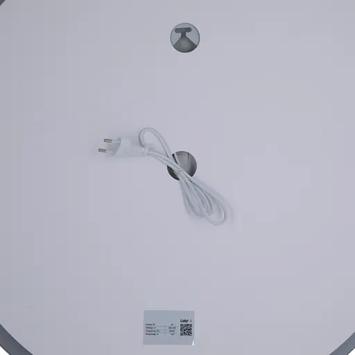 Дзеркало Lidz Aria R600 з LED-підсвічуванням Touch, з антизапотіванням, з диммером яскравості LD78LR600 - фото 9