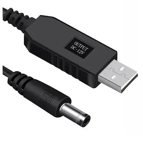 Кабель для роутеров GRAND USB-DC 5.5/2.5 повышение напряжения до 12V - фото 3