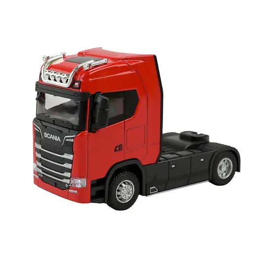 Детский игрушечный трейлер АВТОПРОМ AP7539AB(Red) свет, звук - фото 1