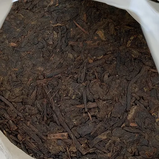 Шу пуэр Bulang 2019 года блин 357 г - фото 3