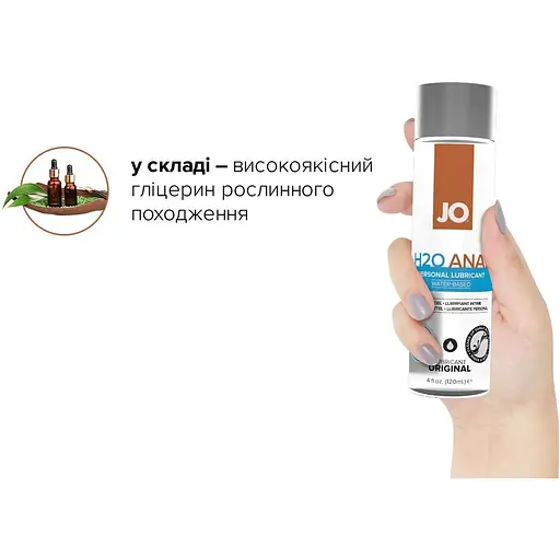 Комплект System JO GWP - Anal H2O Lubricant 120 мл + Misting Toy Cleaner 120 мл - фото 4