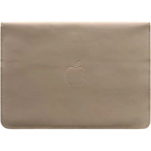 Шкіряний чохол-конверт BlankNote на магнітах для MacBook 14 Світло-бежевий - фото 1