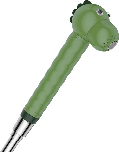 Ручной душ детский Hansgrohe Jocolino 2Jet crocodile зеленый 28788570, Цветной - фото 1