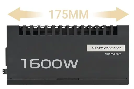 Блок живлення ASUS Pro WS 1600W Platinum (90YE00Z2-B0NA00) - фото 10