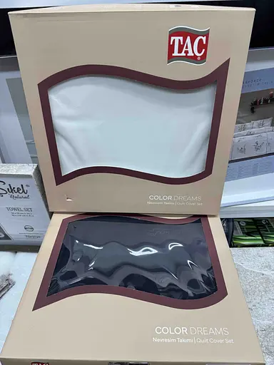 Постельное белье Basic White Сатин Tac pbe0052208 - фото 2