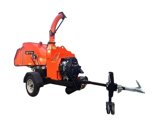Садовый бензиновый измельчитель 25 л.с. GTM DCH6 ветки до 180 мм - фото 2