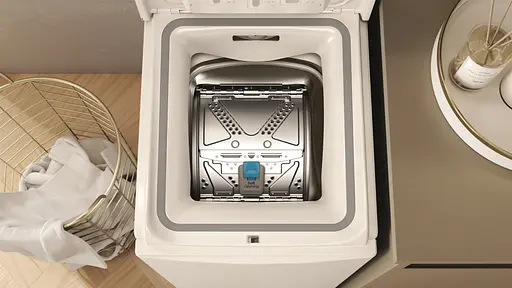 Стиральная машина Whirlpool вертикальная 6 кг 1200 A+++ 60 см дисплей инвертор белый - фото 6