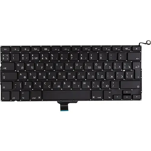 Клавиатура для ноутбука APPLE MacBook Pro 13" A1278, 2009-2012 черный, без фрейма