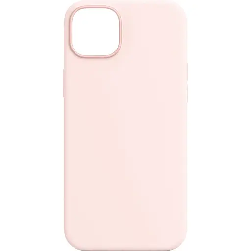 Чохол Make Apple iPhone 15 Plus Silicone Chalk Pink