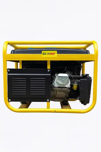 Генератор бензиновий EX-POWER P3500E 3.0 кВт мідна обмотка електро стартер - фото 3