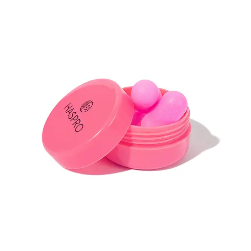 Пінні беруші для сну 50 пар HASPRO TUBE50 SNR 38 дБ Рожеві (1125-02) - фото 3