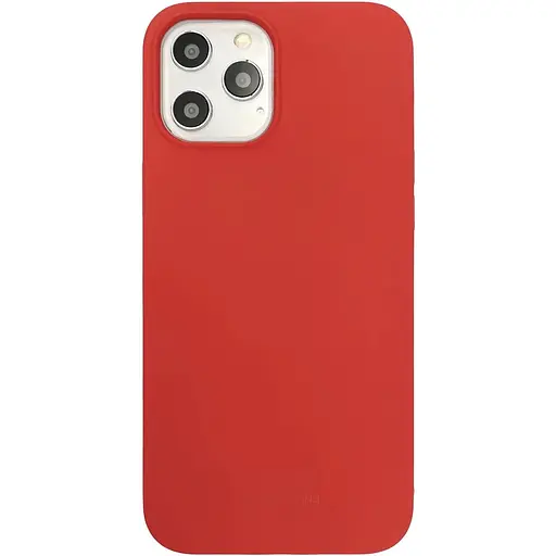 Чехол-накладка Molan Cano Silicone Hana SF Jelly для Apple iPhone 12 Pro Max 6.7" (red) - фото 2