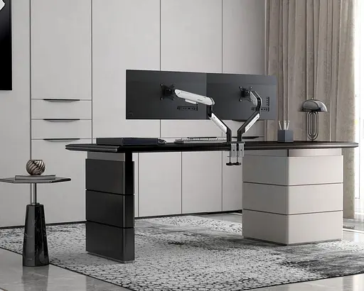 Кронштейн Anda Seat Stealth PRO II Duo 17''-42'' Black White AD-W-A9-2S-BW - фото 10