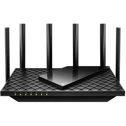 Роутер TP-Link Archer AX72 Pro, Black, WiFi 6 (2,4 ГГц до 574 Мбит/с / 5 ГГц до 4804 Мбит/с), 1x2,5GWAN / 1xGWAN / 4xGLAN, USB 3.0, 6 несъемных антенн - фото 1