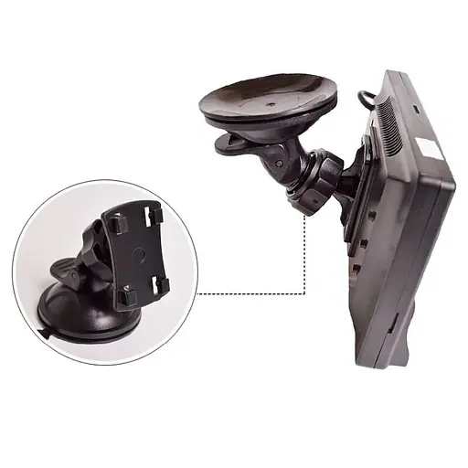 Автомобільний монітор для камери заднього виду Podofo XSP-05, 5 "дюймів, на присосці (100385) - фото 2