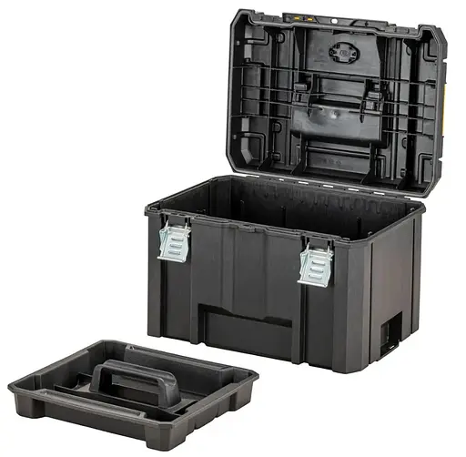 Ящик DeWalt TSTAK 2.0 увеличенной емкости с лотком (DWST83346-1) - фото 5