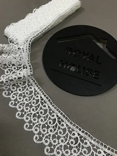 Мереживо Мізки біле - фото 2