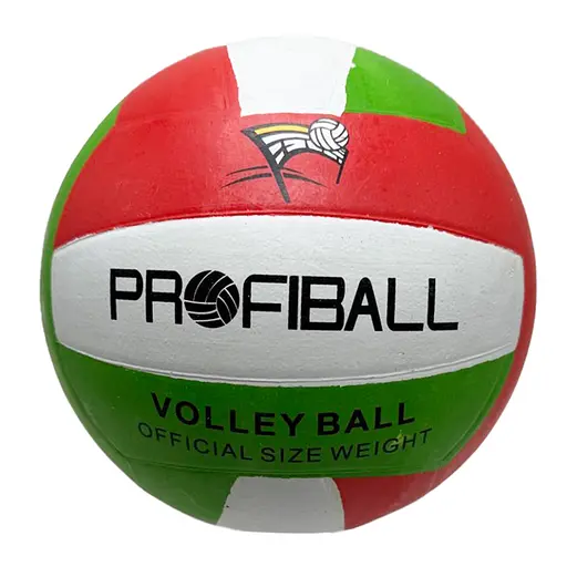 М'яч волейбольний "Profiball" Bambi VA 0016(Green-White) розмір №5 - фото 1