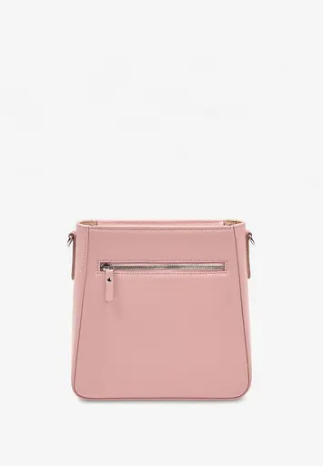 Жіноча шкіряна сумка Stella рожева - фото 8