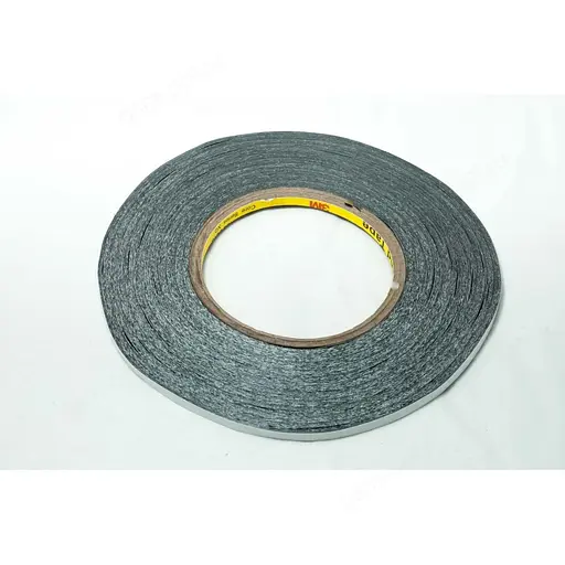 Скотч двосторонній 3M довжина 33м, ширина 3 мм чорний - фото 4